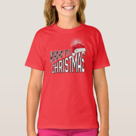 Camiseta T-Shirt :  It's Christmas (red)