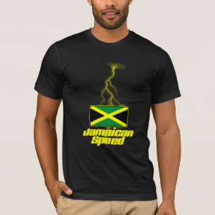 Camiseta T-shirt jamaicano da velocidade (Usain Bolt)