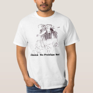 Camiseta T-shirt jamaicano do valor de Rastafarian