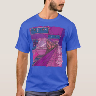 Camiseta T-Shirt Japão - Estação de trem japonesa