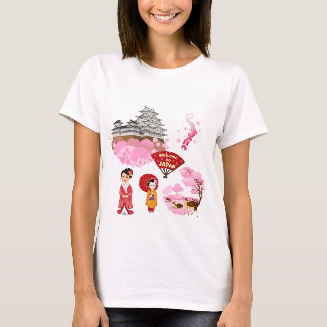 Camiseta T-shirt Japon  (Frente)
