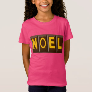 Camiseta T-shirt jersey fim recortar Desenho NATAL