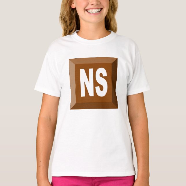 Camiseta T-shirt jersey Nova Escócia CHOCOLATE (Frente)