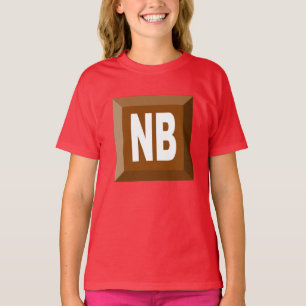 Camiseta T-shirt jersey    Novo Brunsvique CHOCOLATE
