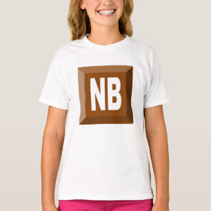 Camiseta T-shirt jersey Novo Brunsvique CHOCOLATE