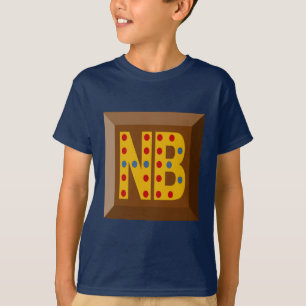 Camiseta T-shirt jersey Novo Brunsvique CHOCOLATE BOMBONS
