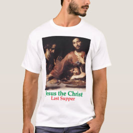 Camiseta T-Shirt Jesus, o Cristo da Última Ceia