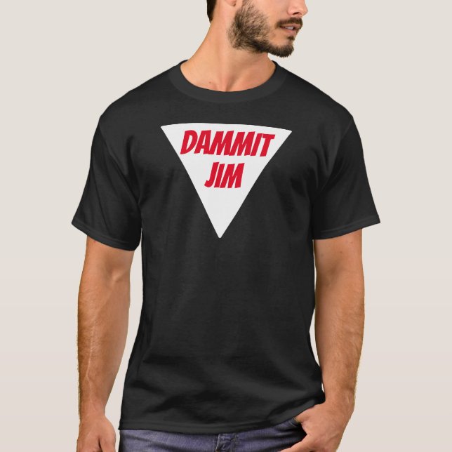 Camiseta T-Shirt JIM DAMMIT (Frente)