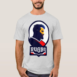 Camiseta T-Shirt Jogador de Rugby