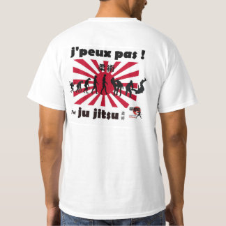 Camiseta T-shirt j'peux pas j'ai jujitsu