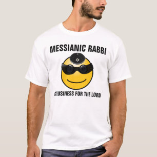 Camiseta T-shirt judaicos messiânicos do rabino