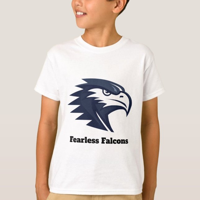 Camiseta T-Shirt Juvenil para Falcões Personalizados (nome  (Criador carregado)