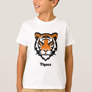 Camiseta T-Shirt Juvenil para Tigres Personalizados (nome e