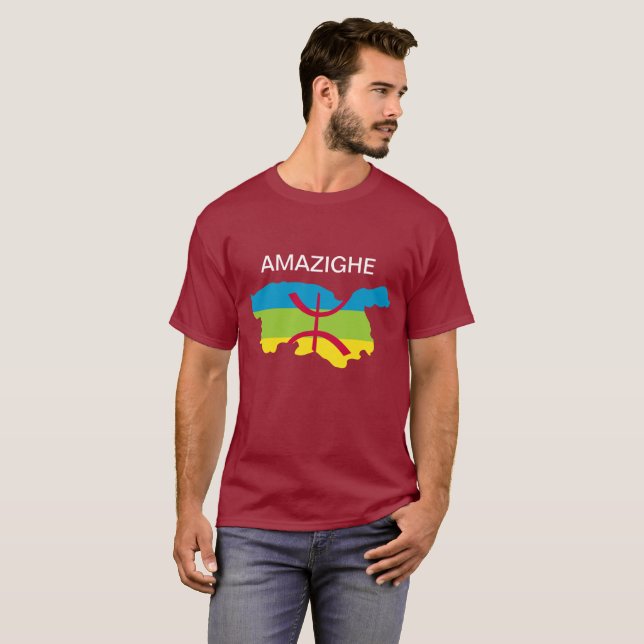 Camiseta T-shirt kabyle (Frente Completa)