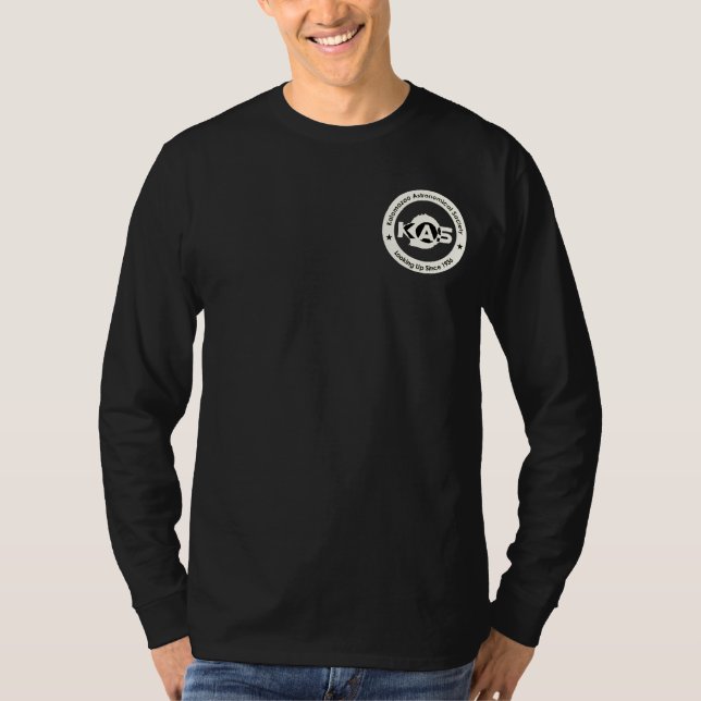 Camiseta T-shirt KAS Longsleeve (Logotipo Pocket) (Frente)