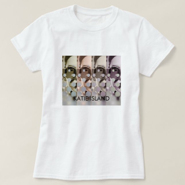 Camiseta T-Shirt Katie Island (Frente do Design)