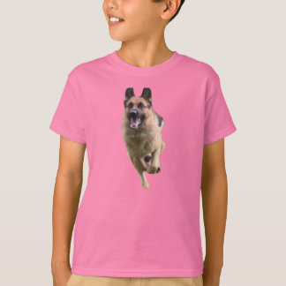 Camiseta T-Shirt Kids German shepherd V-Neck