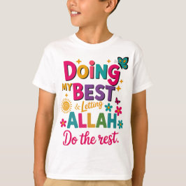 Camiseta T-Shirt-Kids Islamic Clothing.