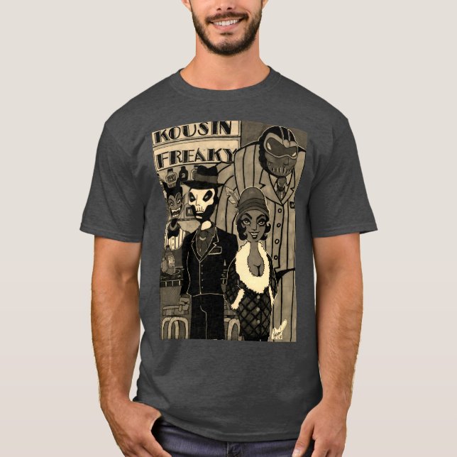 Camiseta T-Shirt Kousin Freaky 1930 (Frente)