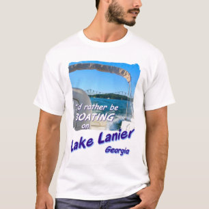 Camiseta T-shirt - lago Lanier, Geórgia: a