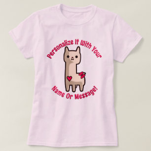 Camiseta T-Shirt Lama Bonita