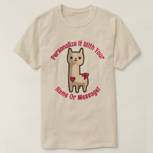 Camiseta T-Shirt Lama Bonita