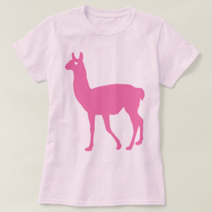 Camiseta T-Shirt Lama Rosa
