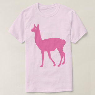 Camiseta T-Shirt Lama Rosa
