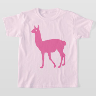 Camiseta T-Shirt Lama Rosa