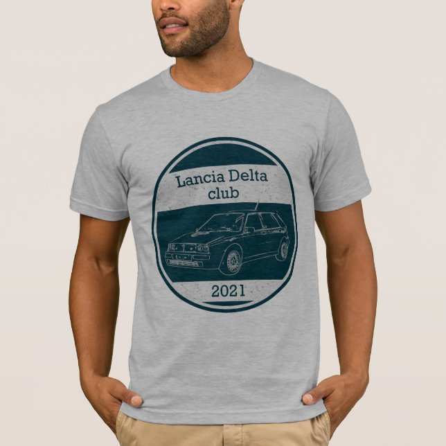 Camiseta T-shirt Lancia Delta  (Frente)