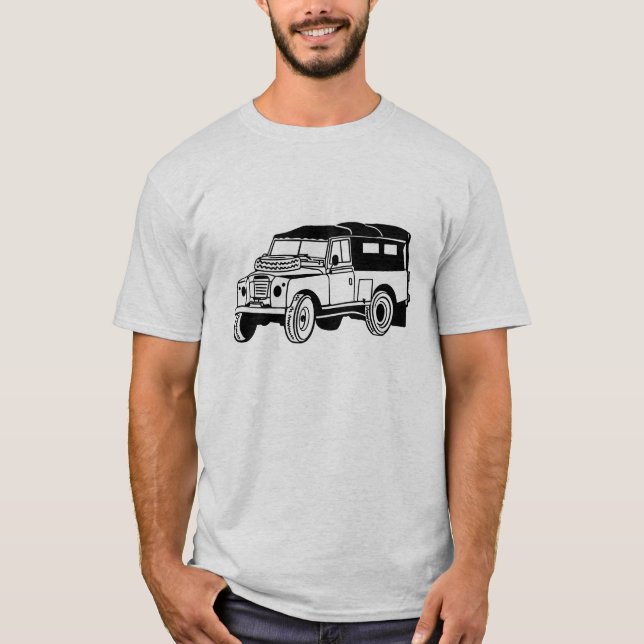 Camiseta T-Shirt Landrover Series III (Frente)