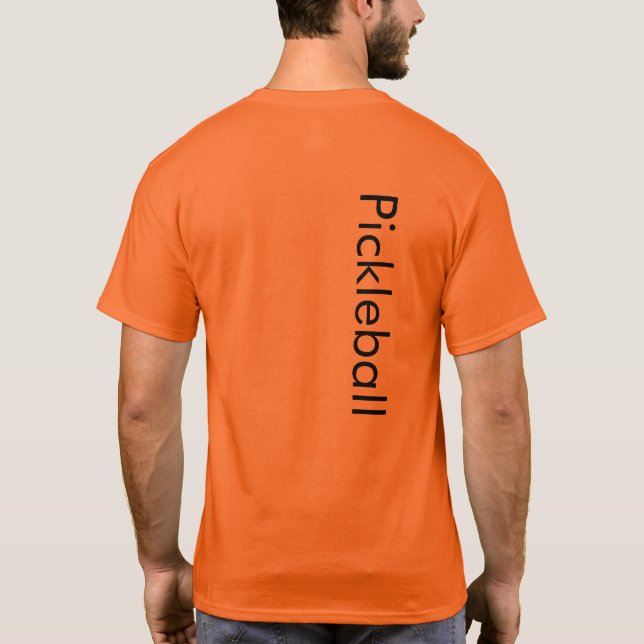 Camiseta T-Shirt Laranja De Batedeira (Verso)