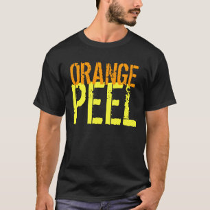 Camiseta T-Shirt Laranja Peel Engraçada