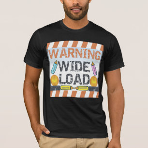 Camiseta T-shirt largo da maternidade da carga