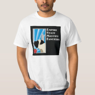 Camiseta T-shirt largo do logotipo de ESMF