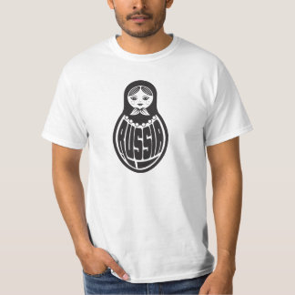 Camiseta T-shirt legal da boneca de Matryoshka do russo