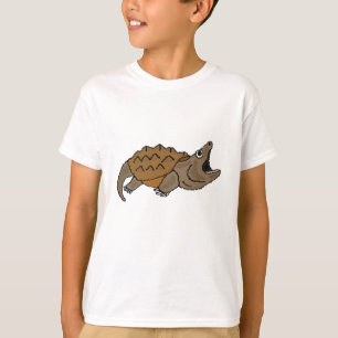 Camiseta T-shirt legal da tartaruga de agarramento do