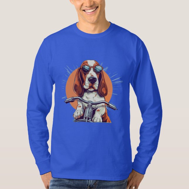 Camiseta T-Shirt legal de hound basset basset (Frente)