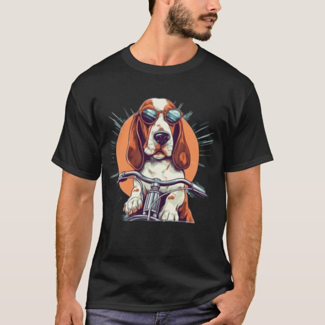 Camiseta T-Shirt legal de hound basset basset (Frente)