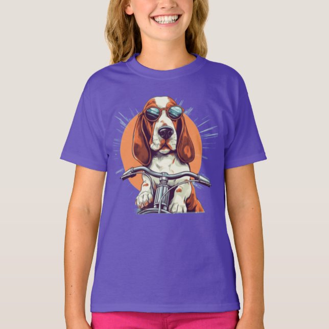 Camiseta T-Shirt legal de hound basset basset (Frente)