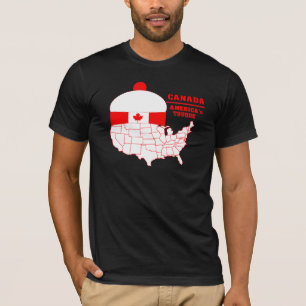 Camiseta T-shirt legal de Tuque de Canadá América
