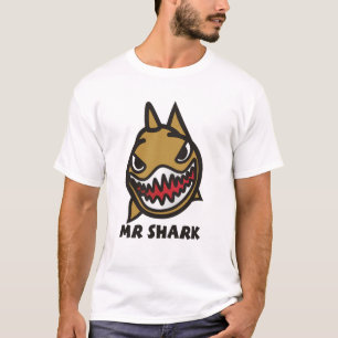 Camiseta t-shirt legal do estilo do Sr. tubarão