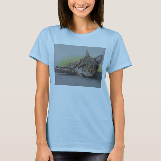 Camiseta T-shirt legal do gato (Frente)