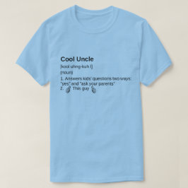 Camiseta T-shirt legal do tio