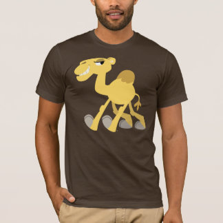 Camiseta T-shirt legal e bonito do camelo dos desenhos