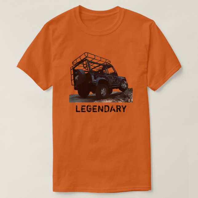 Camiseta T-Shirt LEGENDARY (Frente do Design)