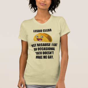 Camiseta T-shirt lésbica engraçado