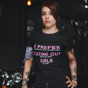 Camiseta T-shirt lésbica engraçado