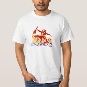 Camiseta T-shirt leve de Beethoven Sonatapalooza