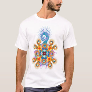 Camiseta T-shirt leve de Ganesh do Fractal